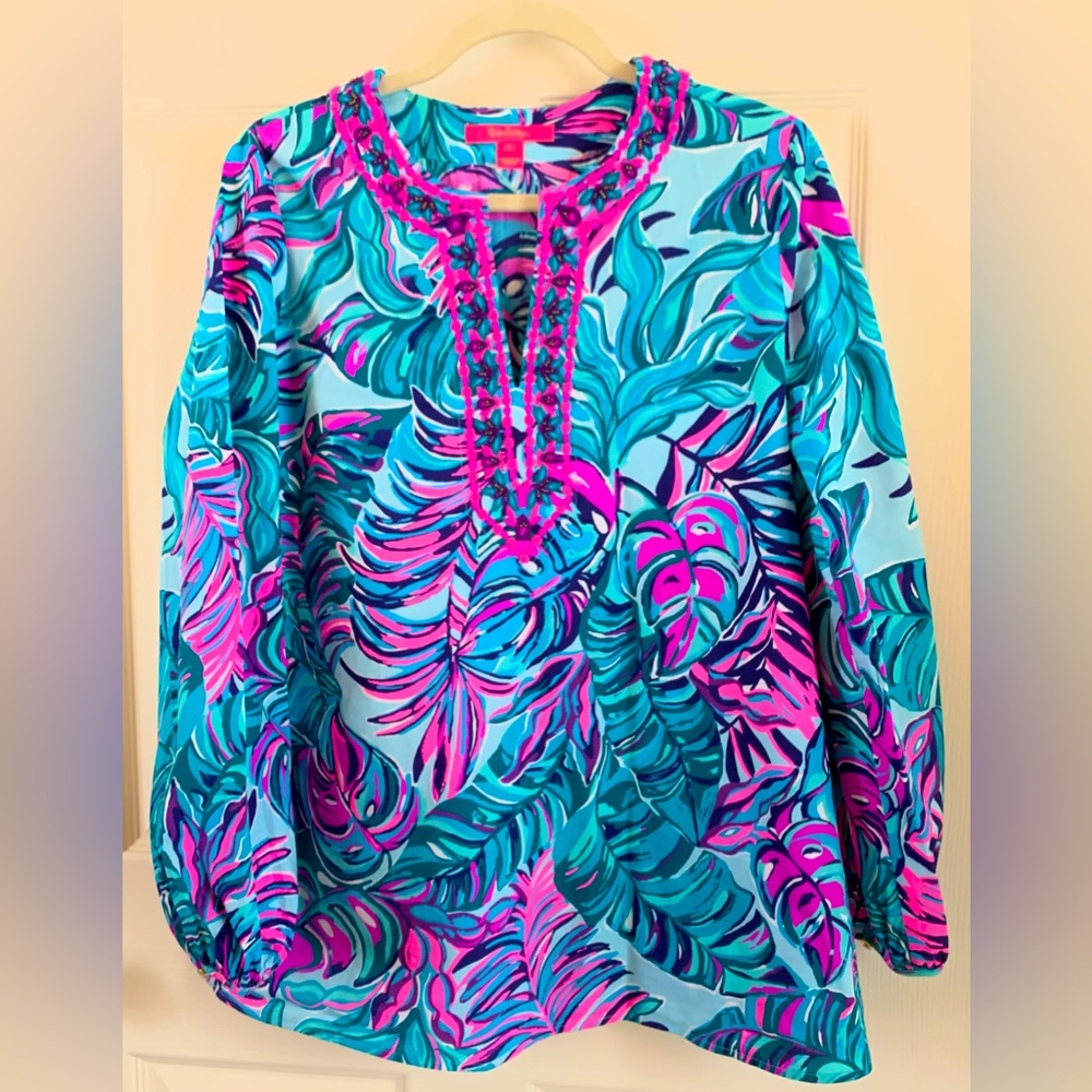 Lilly Pulitzer tunic.